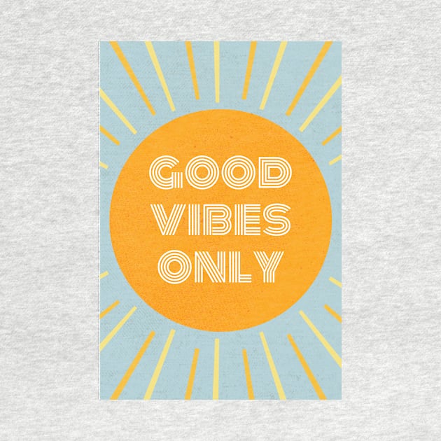 good vibes only retro by opptop